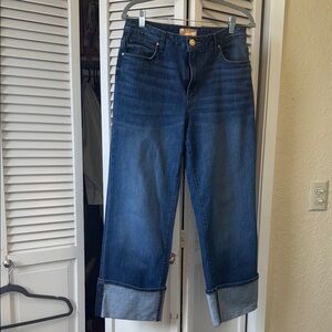 Kut from the Kloth Dark Blue Straight-Leg Jeans